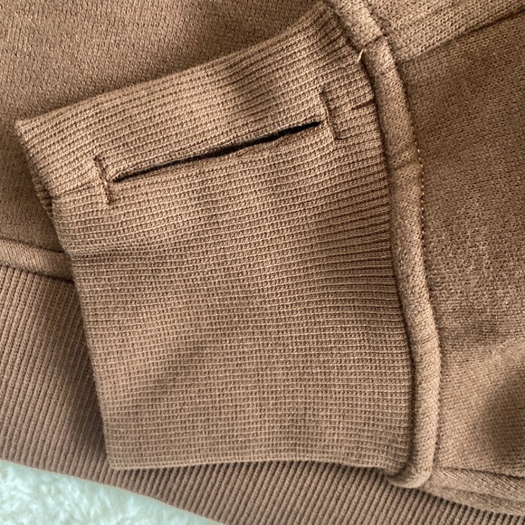 ❤️ Lululemon Scuba Funnel Half-Zip Java Size M/L NWT - Picture 7 of 9